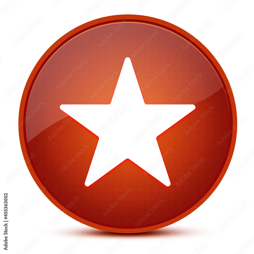 Star aesthetic glossy brown round button abstract Star aesthetic glossy brown round button abstract