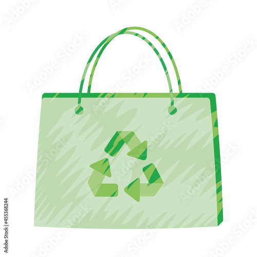 green ecobag icon
