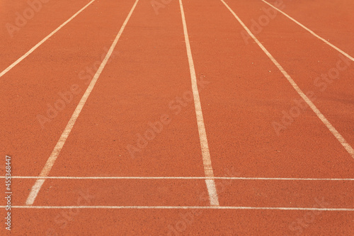 Running track for athletic competition texture