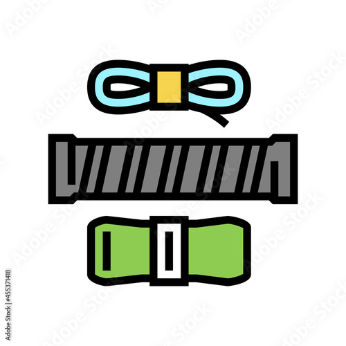 over grips tennis accessory color icon vector. over grips tennis accessory sign. isolated symbol illustration