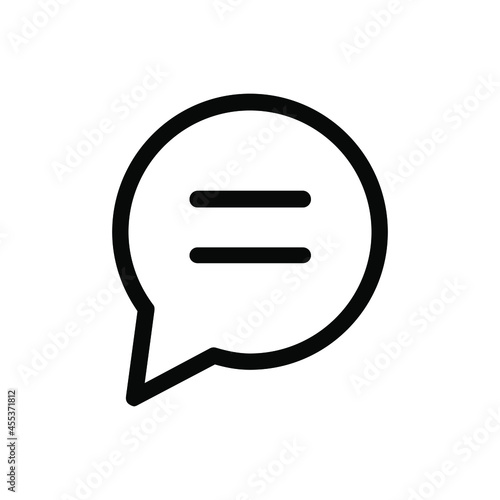 Speech web icon vector set. chat illustrator sign collection. message symbol or logo.