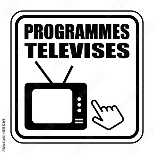 Logo programmes télévisés.