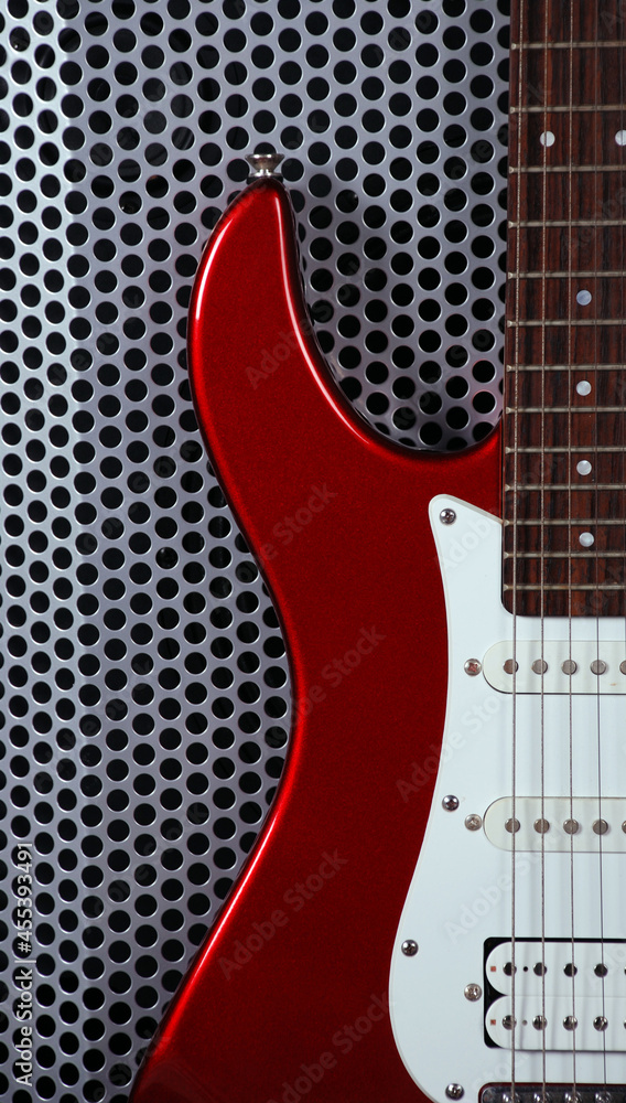 Naklejka premium guitar close