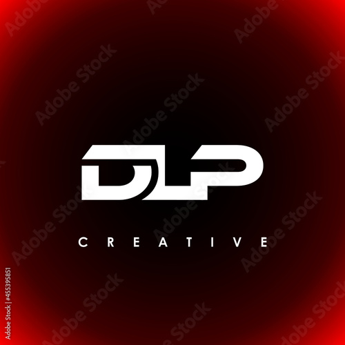 DLP Letter Initial Logo Design Template Vector Illustration photo