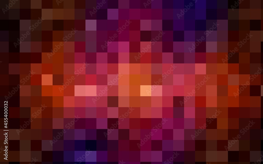Fototapeta premium Dark Pink, Red vector Lowpoly Background with copy-space. Used opacity mask.
