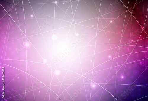Dark Pink vector layout with flat lines.