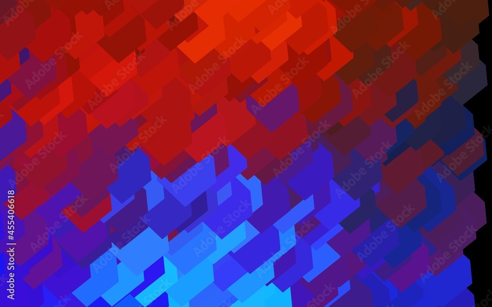 Dark Blue, Yellow vector template with rhombus. Dark Blue, Yellow vector template with rhombus.