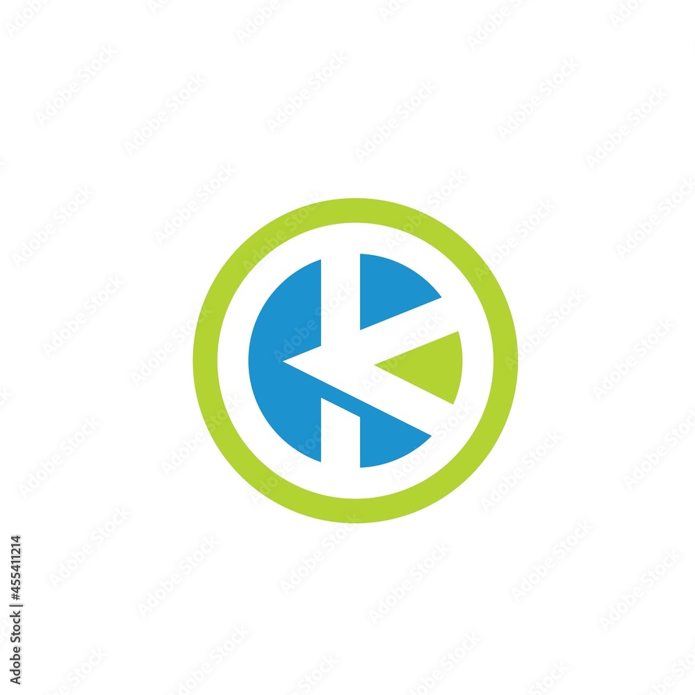 k Letter concept design icon Vector Illustration template k Letter concept design icon Vector Illustration template