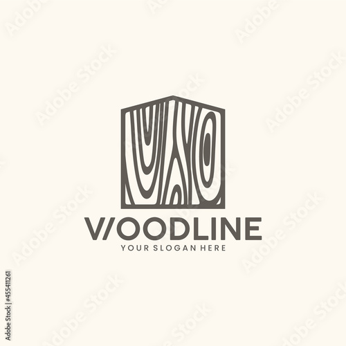 wood home logo design inspiration