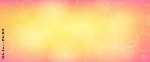 Abstract background with blur bokeh light effect