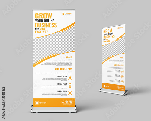 Business Roll-up Banners | Business banner | Multipurpose use photo