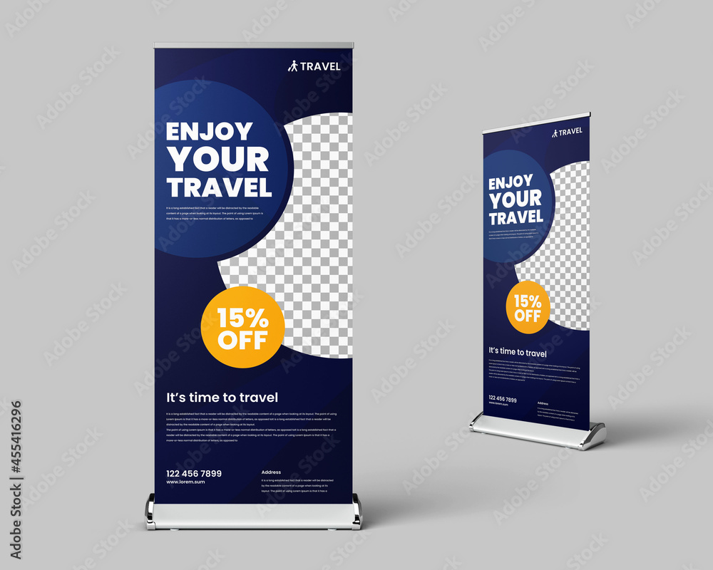 Travel Agency Roll-up Banner