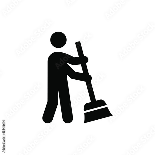 Cleaner icon vector graphic