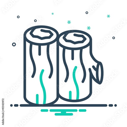 Mix icon for woods