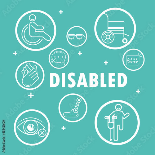disabled symbols icons