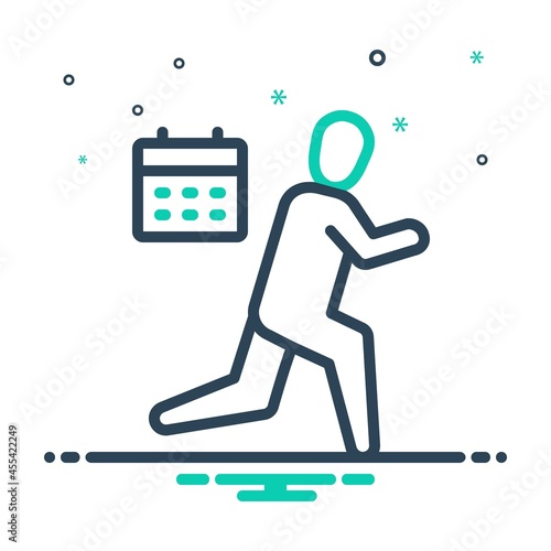 Mix icon for regularly