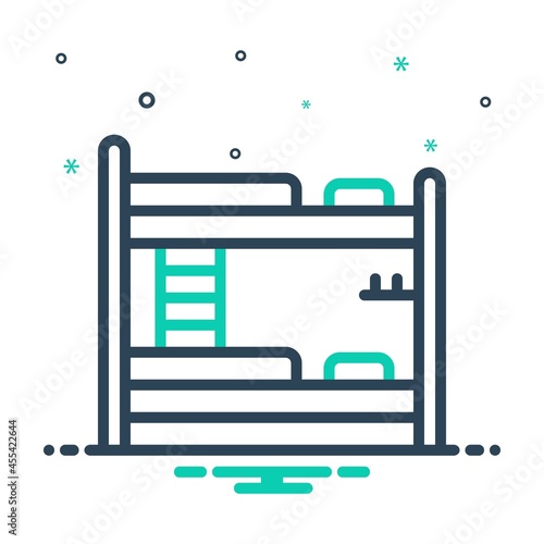 Mix icon for hostels