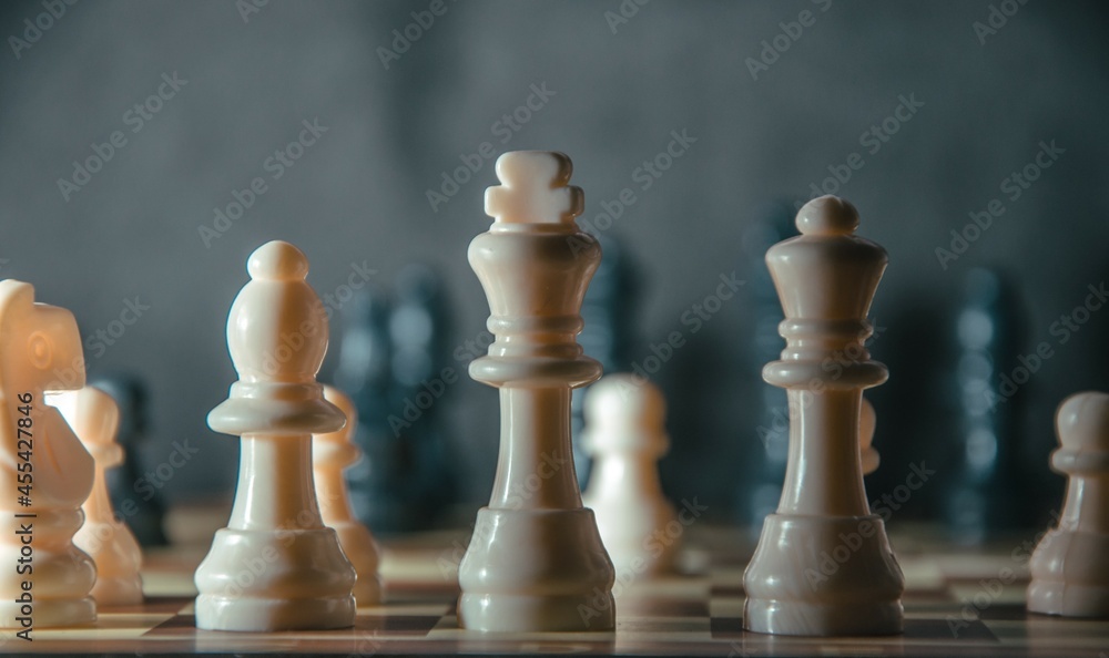 This is an image of chess representing the war