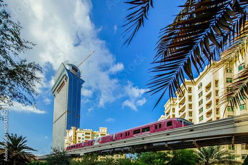 Palm island apartments, Ittehad park and mono rail track ,Palm jumeirah