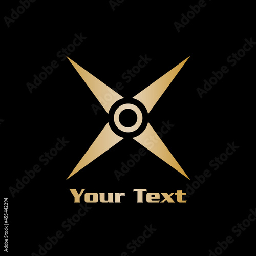 Logo stella a quattro punte photo
