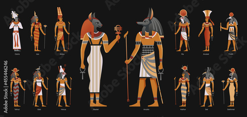 Egypt Ancient Gods Background