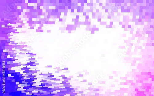 Light Purple, Pink vector template with rhombus.