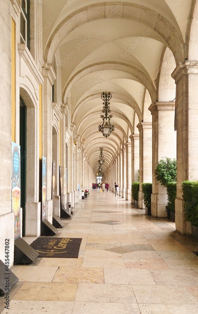 corridor in Lisbon