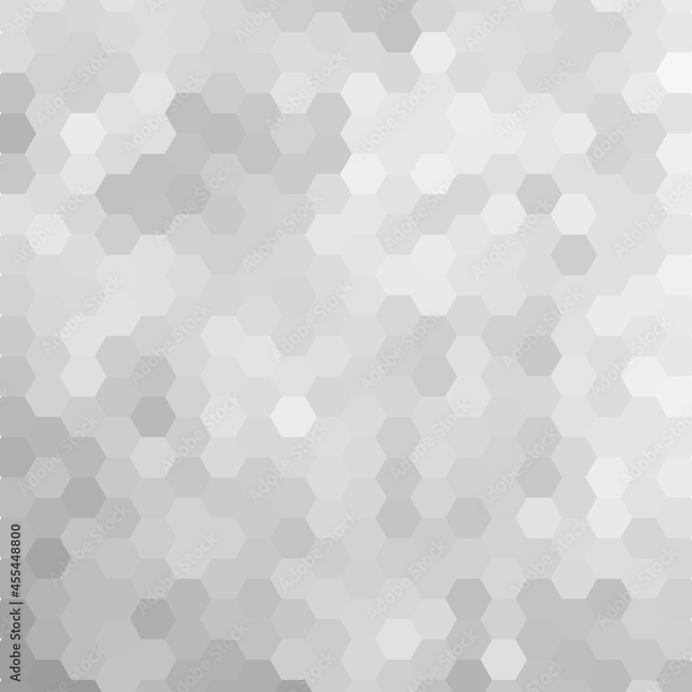 Gray hexagon background. modern illustration. eps 10
