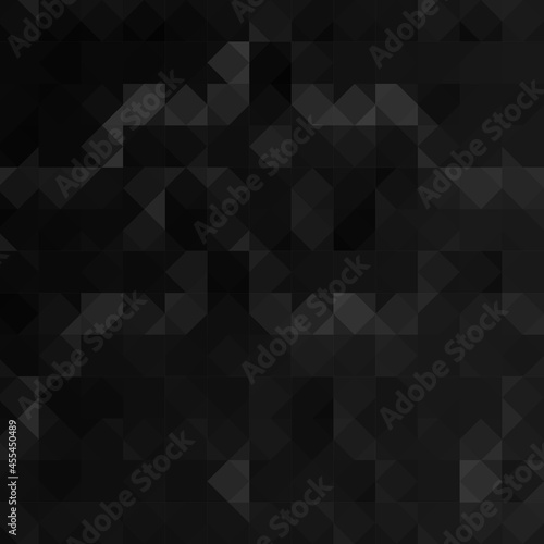 black abstract background. geometric figures. polygonal style. modern illustration. eps 10