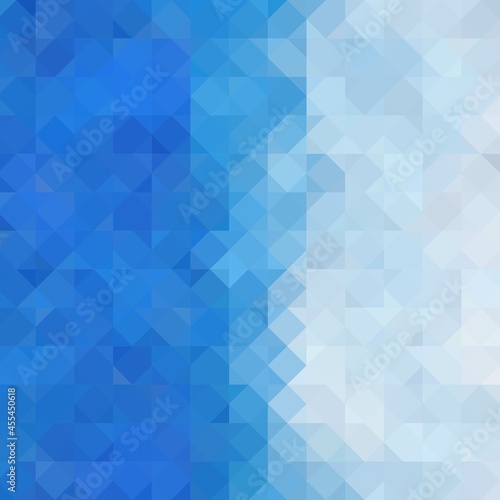 abstract nature marble plastic stony mosaic tiles texture background with white grout - sky and light blue gradient colors. eps 10