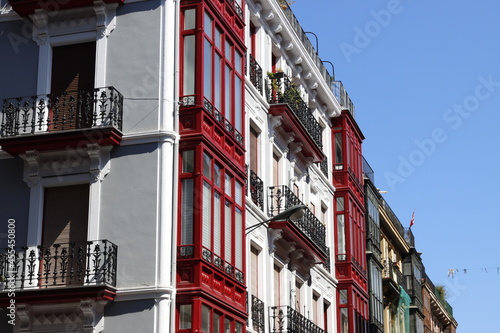 Architecture in the city of Bilbao