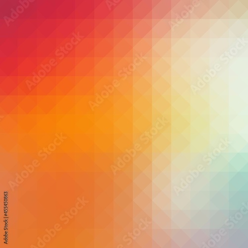 Wallpaper Mural color geometric background. mosaic style. origami. eps 10 Torontodigital.ca