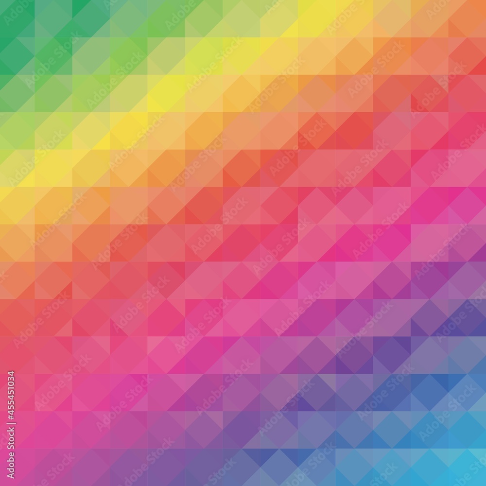 Obraz premium color geometric background. mosaic style. eps 10