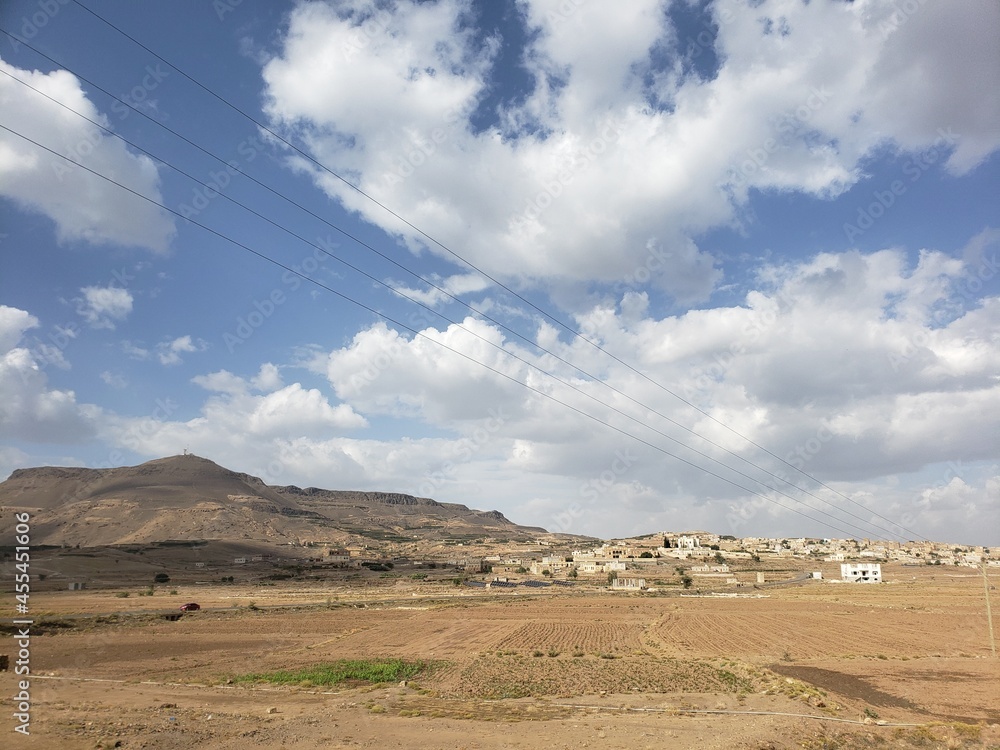 landscape with sky Yemen