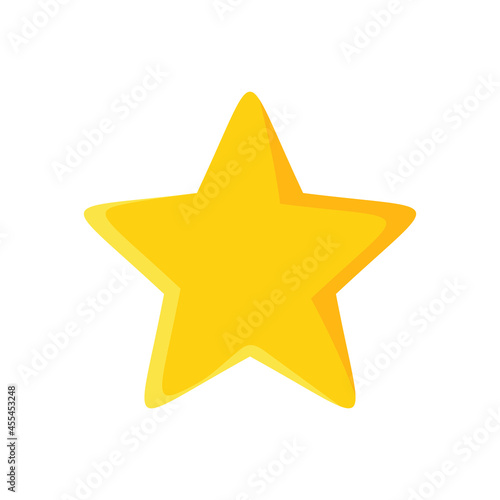 star icon vector on white background