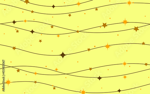 collection of twinkling stars with elegant concept
