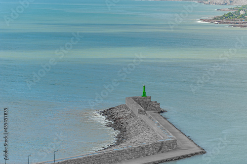 middle age castle lighthouse