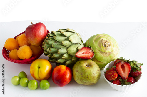 Fototapeta Naklejka Na Ścianę i Meble -  Healthy organic various fruits and vegetables.