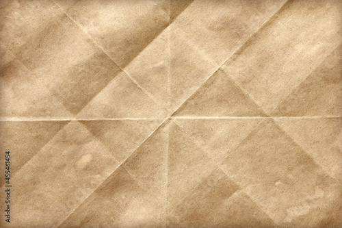 Old brown paper  vintage paper background or texture.