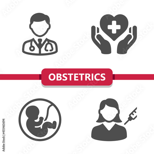 Obstetrics And Gynecology Icons