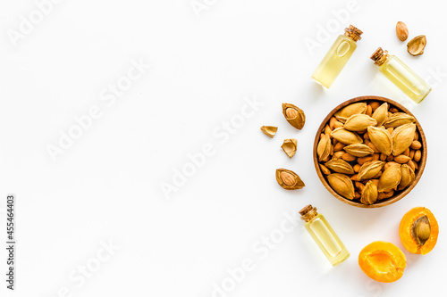 Essential apricot kernel oil with dried kernel