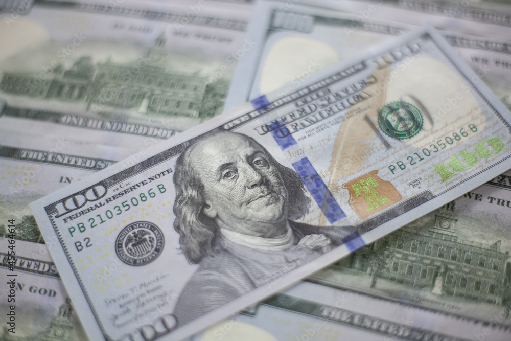 Money dollar wallstreet one hundred bucks usa sign Money dollar wallstreet one hundred bucks usa sign