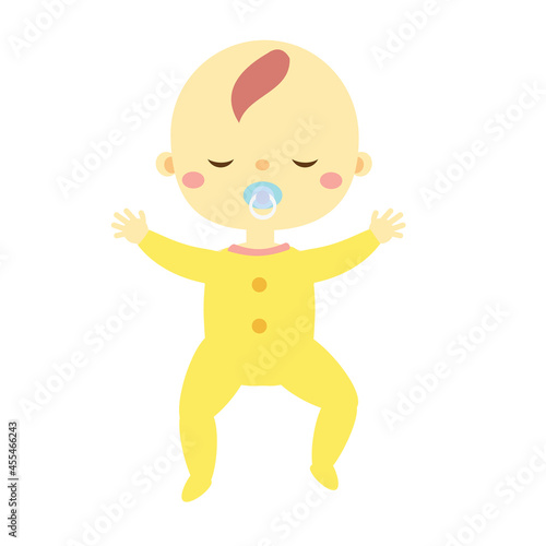 baby sleep. toddler have rest. Newborn child, Little kid dreaming
