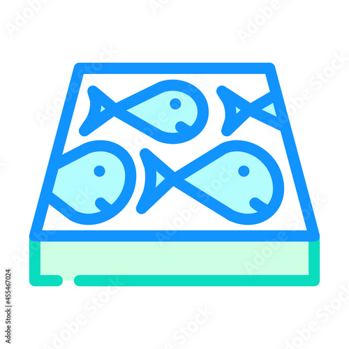 children play room floor color icon vector. children play room floor sign. isolated symbol illustration