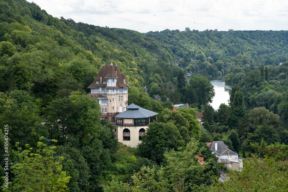 Panorama de Saint-Adrien, Belbeuf, Normandie