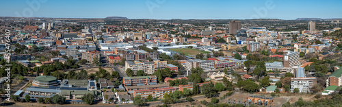 Panoramic image of Bloemfontein, the capitol of the Free State, South Africa.