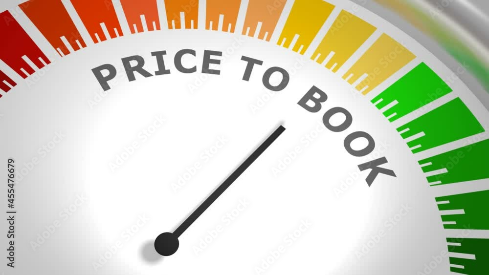 Price to book abstract measuring device panel Price to book abstract measuring device panel