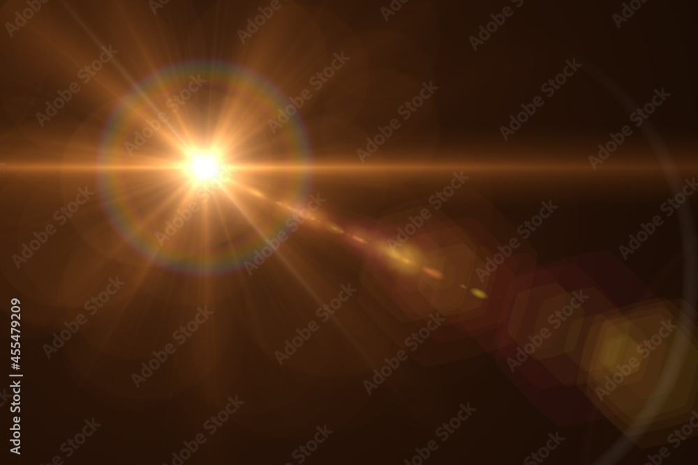 lens flare, Abstract Natural Sun flare on the black background, flare light transition, effects sunlight lens flare, Abstract Natural Sun flare on the black background, flare light transition, effects sunlight