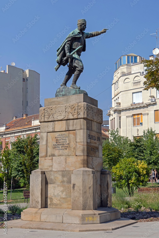 Vojvoda Vuk Monument Belgrade