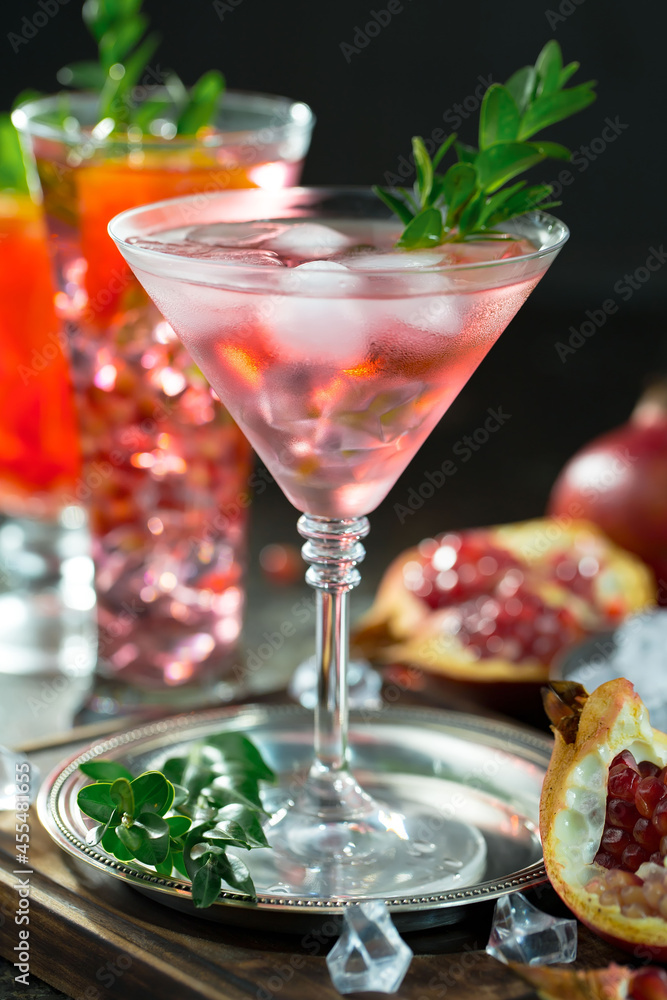 Fruit cocktail, in a glass with natural healthy fruits on a table with kitchen accessories. Fruit cocktail, in a glass with natural healthy fruits on a table with kitchen accessories.